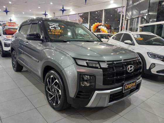 HYUNDAI CRETA 1.6 16V FLEX ACTION AUTOMÁTICO HYUNDAI CRETA 1.6 16V FLEX ACTION AUTOMÁTICO
